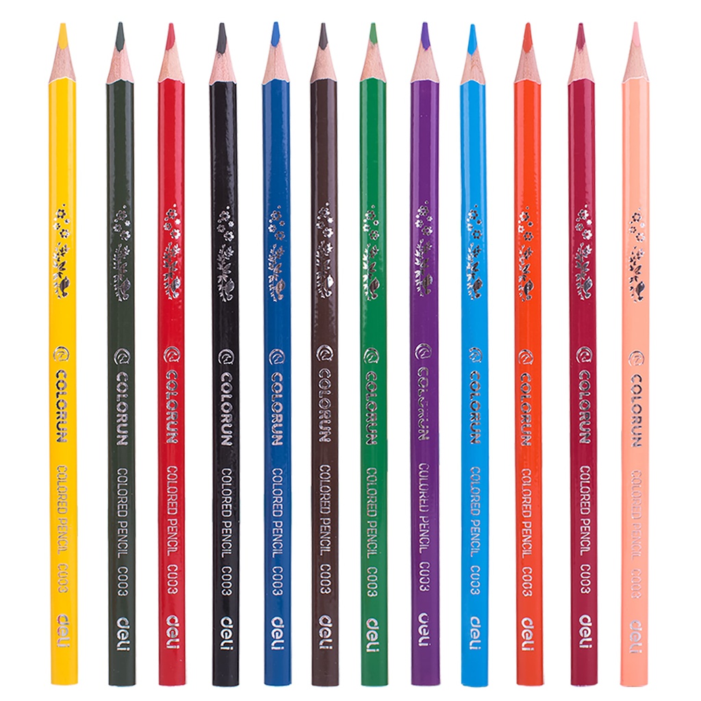 CRAYON DE COULEUR DELI 12/18 C003 00