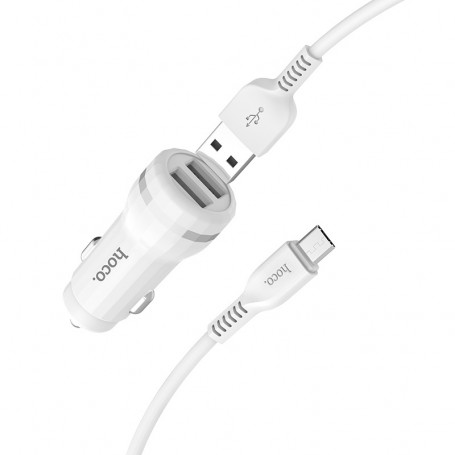 CHARGEUR AUTO HOCO 2.4A Z27 TYPEC